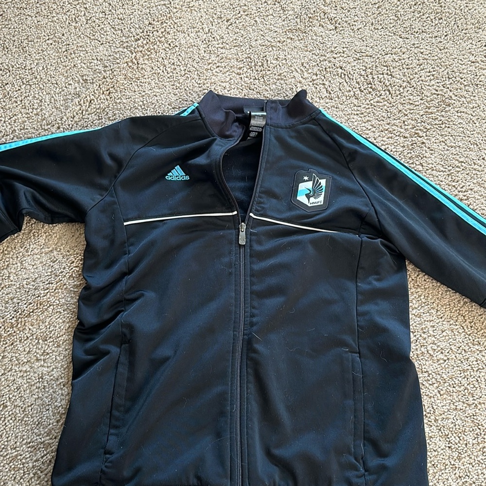 Adidas Minnesota united sports jacket size women’s xl